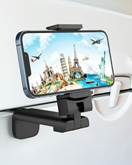 MiiKARE Airplane Travel Essentials Phone Holder Review - Must-Have Handsfree Mount for Flying